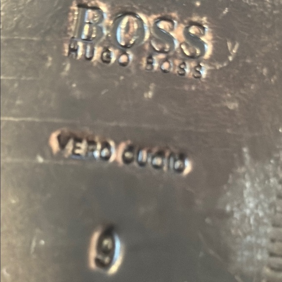 Hugo Boss Highline Derby Classic Black Leather Shoes - Picture 9 of 15